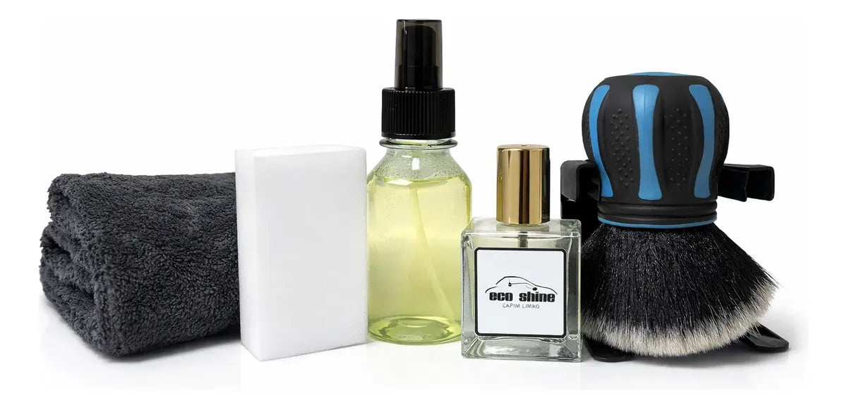 Kit de limpieza interior para coche premium + perfume | Selección Zaligan