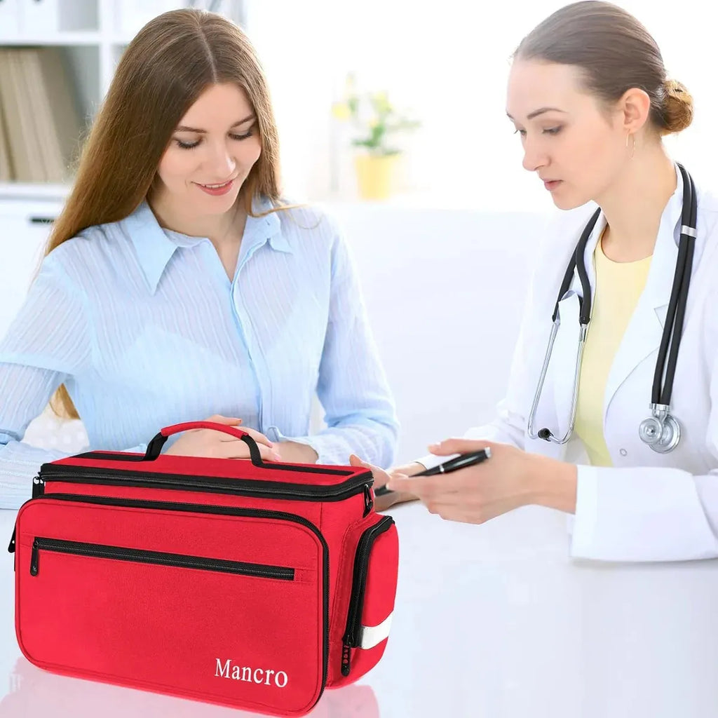 Bolsa de primeros auxilios profesional – Compartimentos múltiples | Selección Zaligan