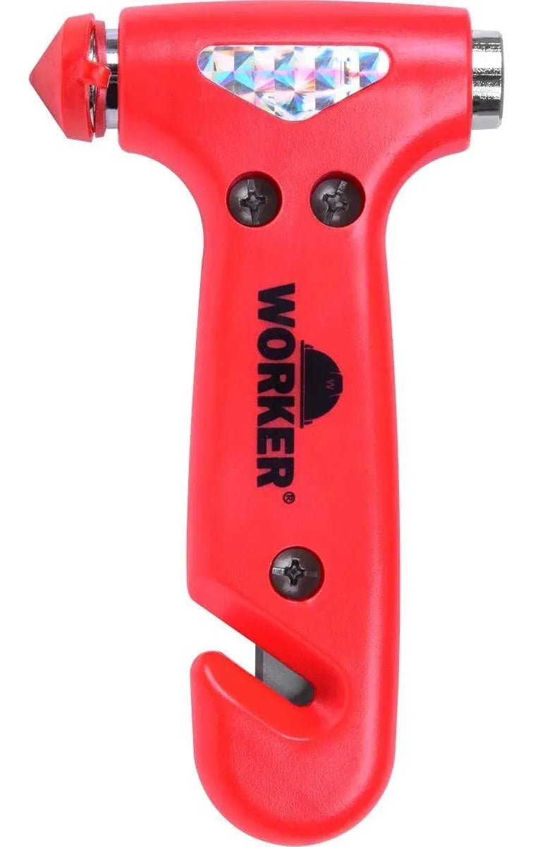 Martillo de seguridad para coche – Corta cinturón y rompe cristales | Selección Zaligan