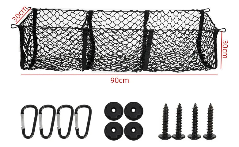 Red elástica organizadora para maletero – SUV y vehículos comerciales | Selección Zaligan