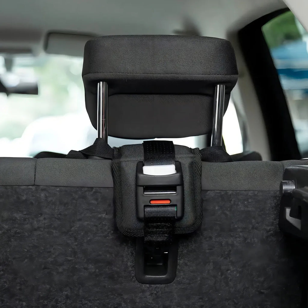 Protector de asiento para coche con bolsillo – Seguridad y protección para silla infantil | Selección Zaligan
